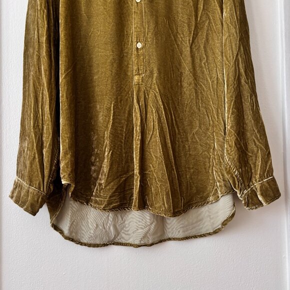 CP Shades Velvet Silk Blend Henley Pullover - Picture 4 of 7